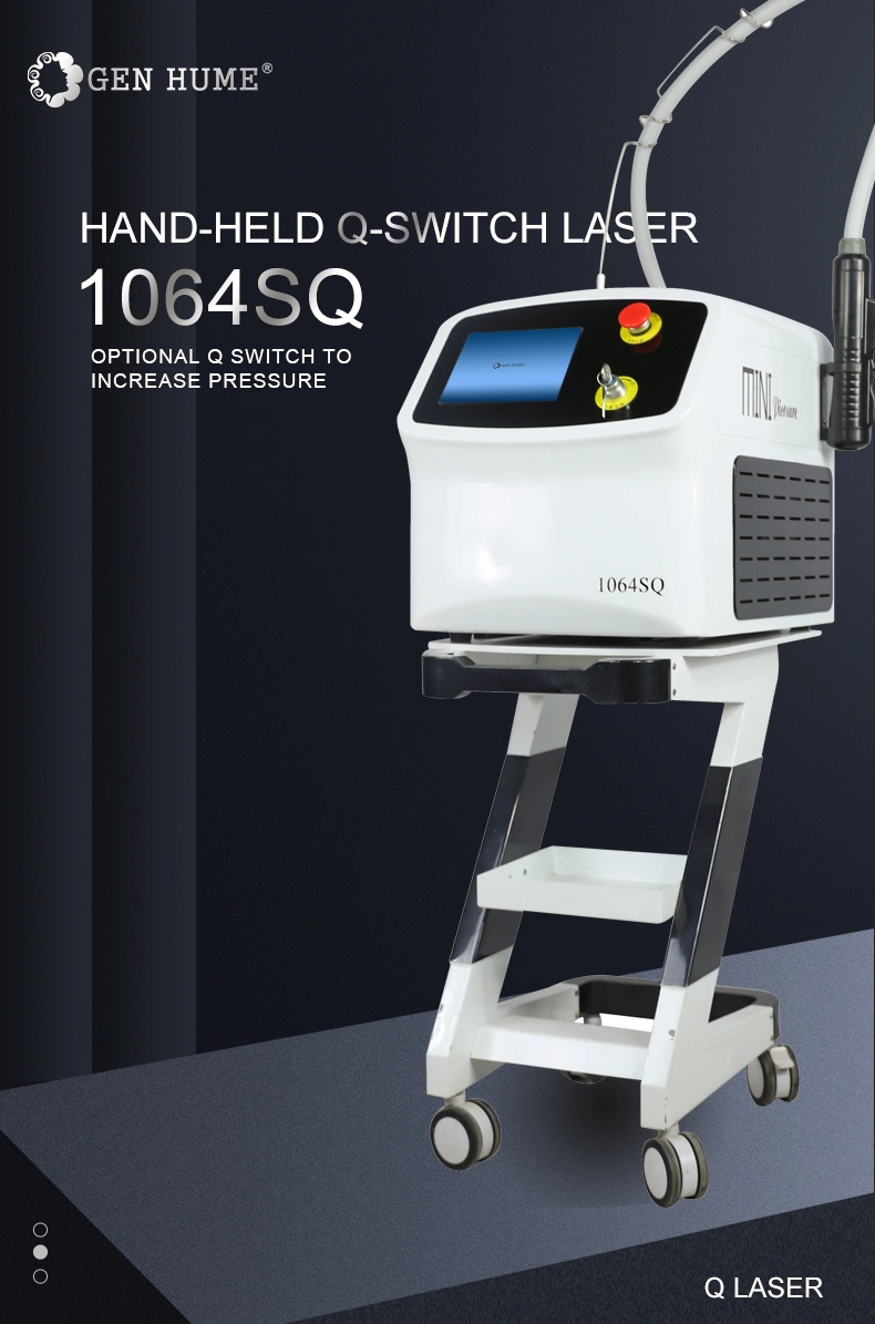 New Design Skin Rejuvenation Q Switched ND YAG Long Pulsed Picosecond Laser Pigmentation Tattoo Removal Machine Beauty Salon Equipment Pico Laser