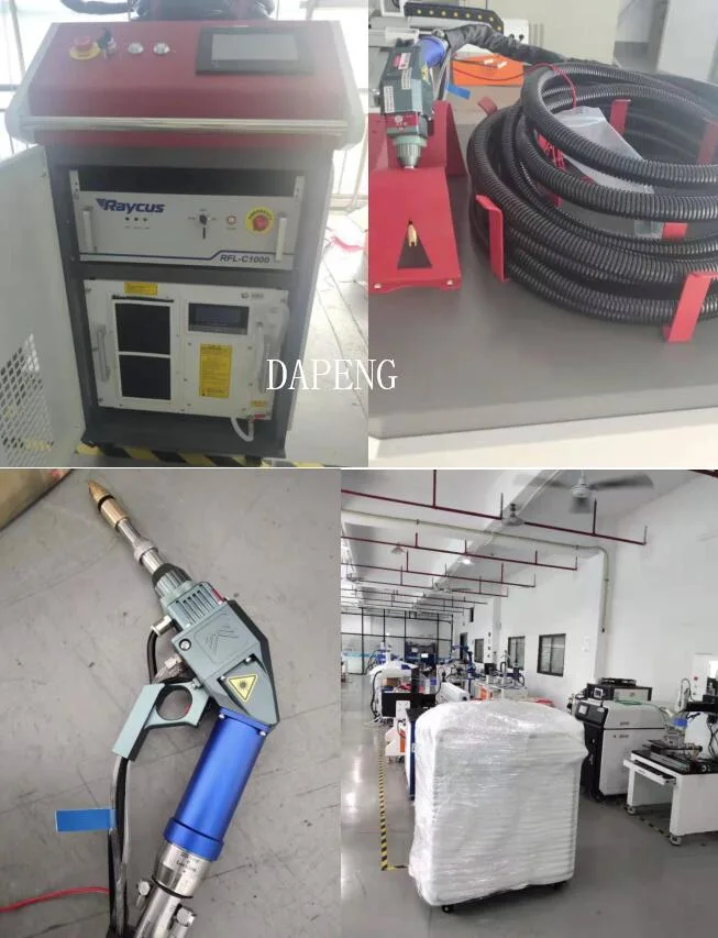 Guangzhou Direct Sale 1000W Optical Fiber Handheld Laser Welding Machine Continuous Laser Welding Processing of Metal Carbon Steel