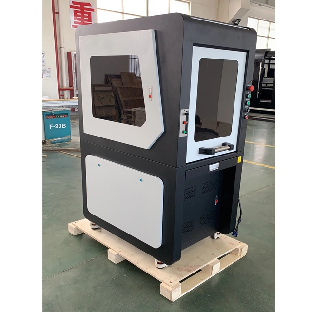 3D Raycus Max Jpt M7 Mopa Color 20W 30W 50W 100W Mini Portable Full Enclosed Housing UV Fiber Laser Marking Machine for Jewelry Metal Bearing Ring Engraving