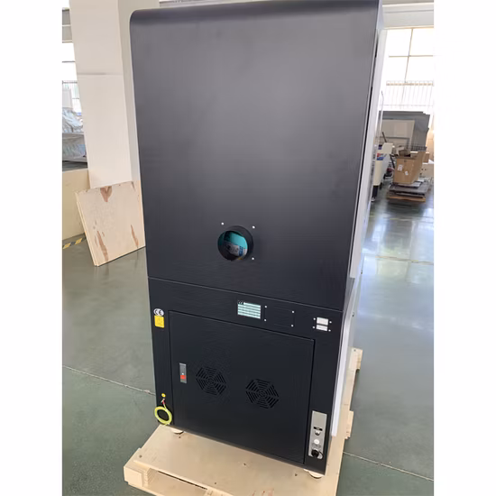 3D Raycus Max Jpt M7 Mopa Color 20W 30W 50W 100W Mini Portable Full Enclosed Housing UV Fiber Laser Marking Machine for Jewelry Metal Bearing Ring Engraving