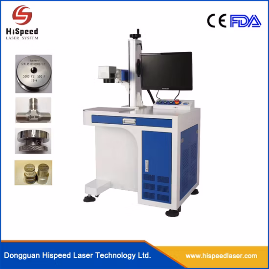 Air Cooling Low Price Green Permanent 20W Fiber Laser Marking Machine